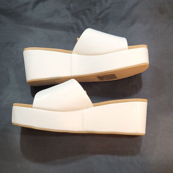 BRAND NEW FOREVER OPEN-TOE BLOCK HEEL ESPADRILLE WEDGE SANDAL G1 - Picture 7 of 12